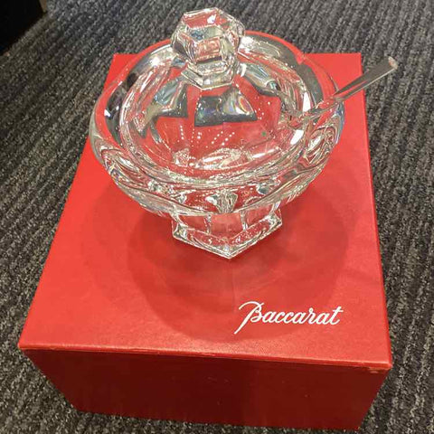 Baccarat Jam Jar with Spoon