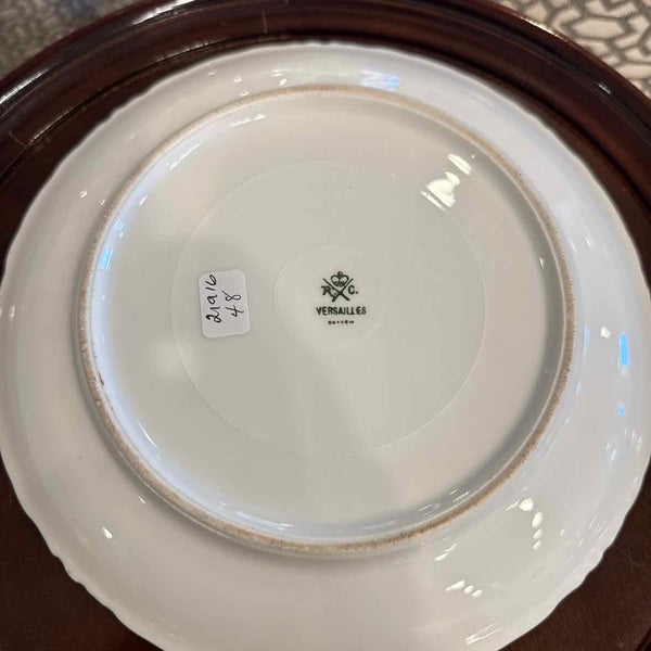 Printed Plate With Grapes