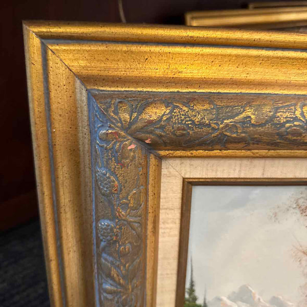 Oil Painting - Mountain Scene