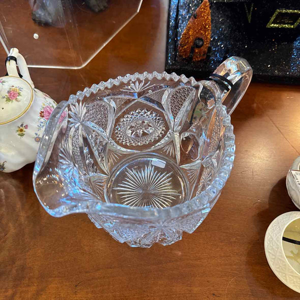 Pressed Glass Pitcher