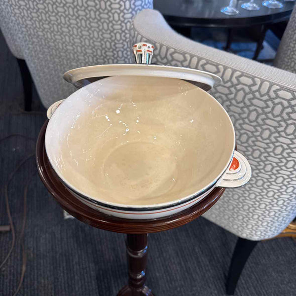 Art Decor Style Platinum Alloy Casserole Dish
