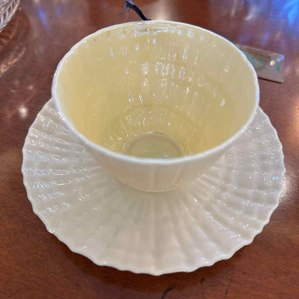 Belleek Cup & Saucer