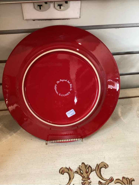 "You Are Special Today" Red Plate