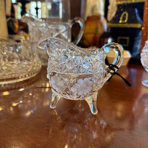 Pressed Glass Creamer