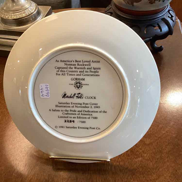 Marshall Field Clock Plate