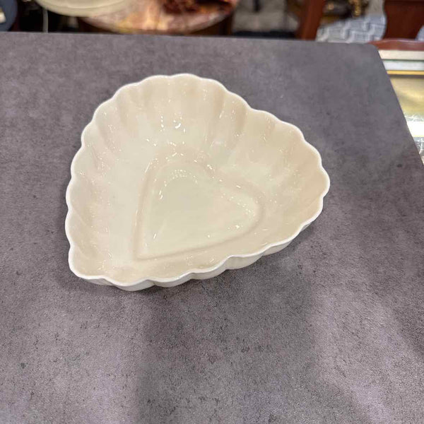 Belleek Heart Dish
