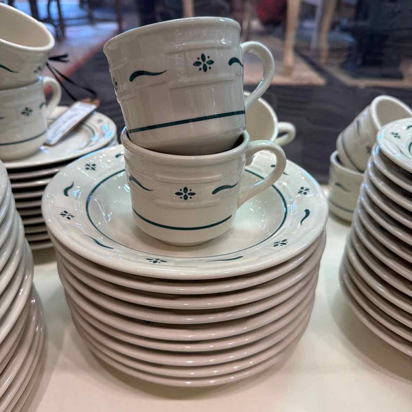12 Settings Longaberger Pottery
