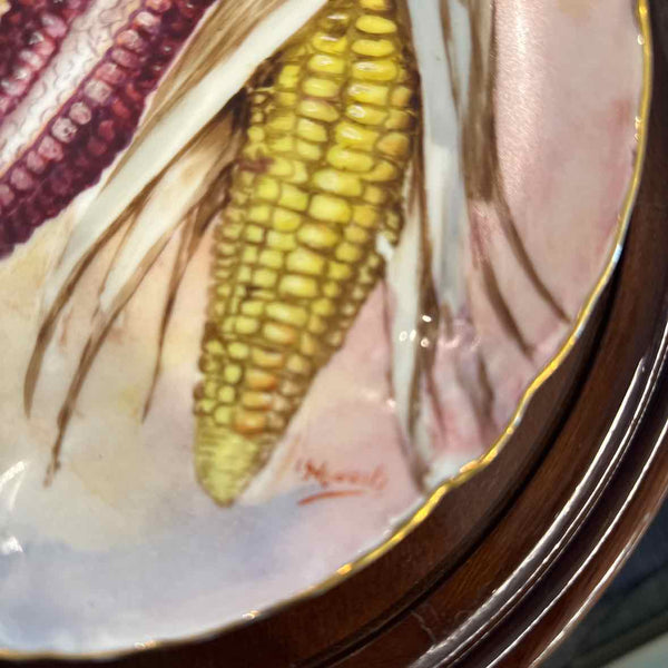 Printed Plate With Corn