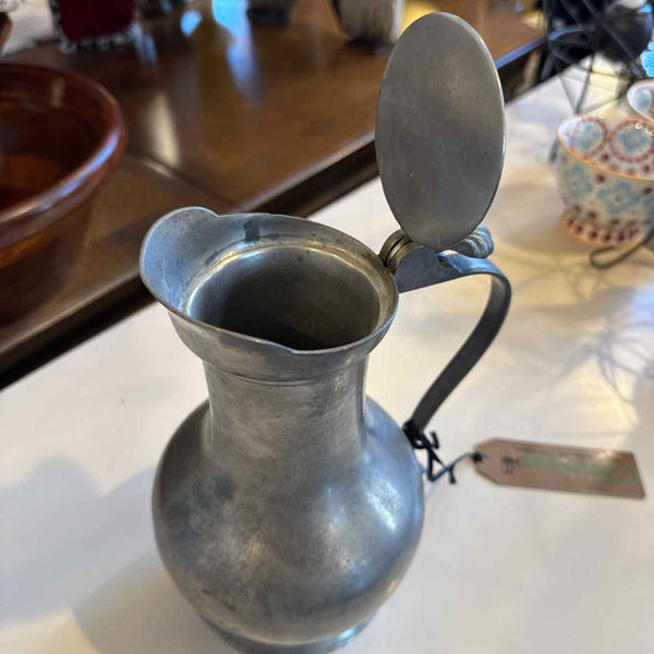 Antique Pewter Pitcher
