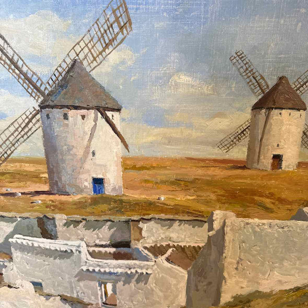 Oil - "La Mancha Spain" - Signed