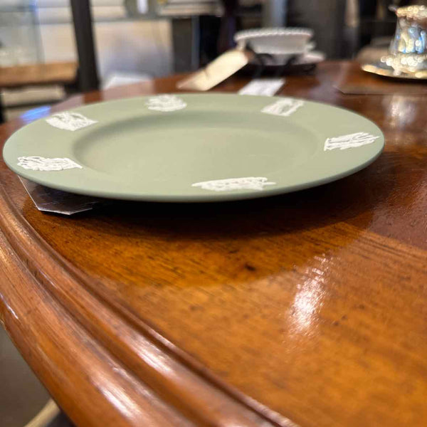 Wedgwood Jasperware Plate - Sage