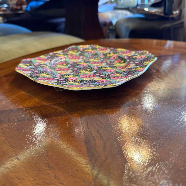 Floral China Plate