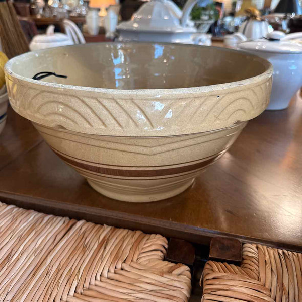 "As Is" Ceramic Brown Bowl