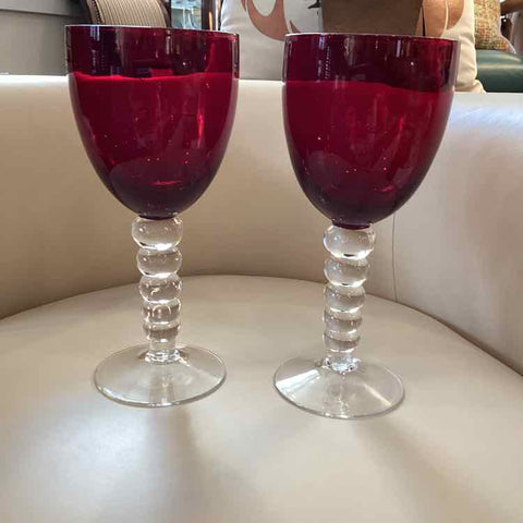 7 Red Wine Goblets