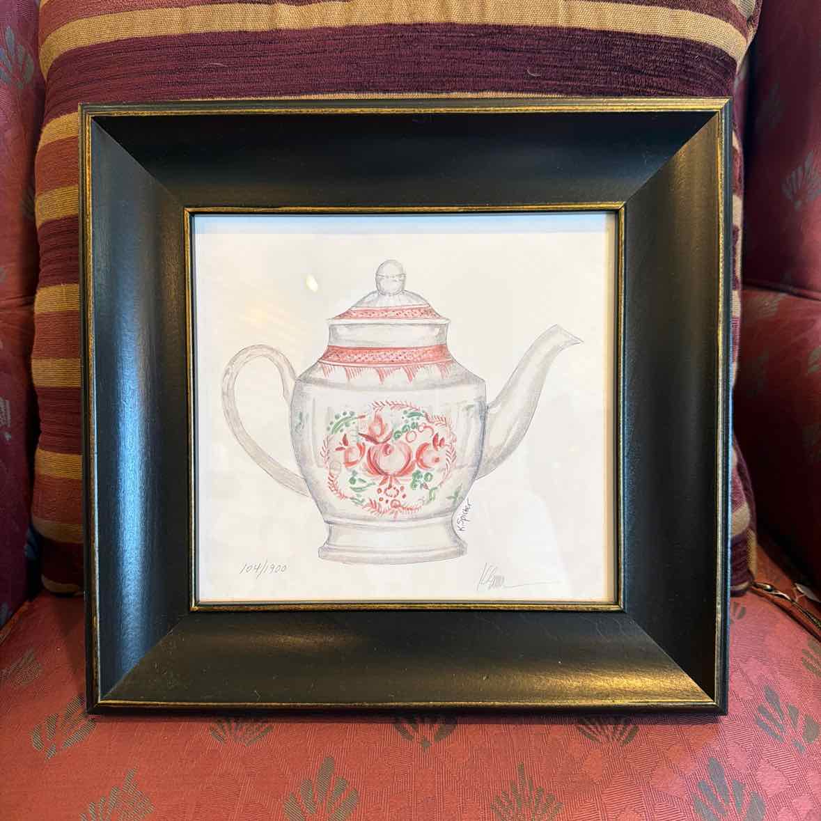 Teapot Print - Numbered