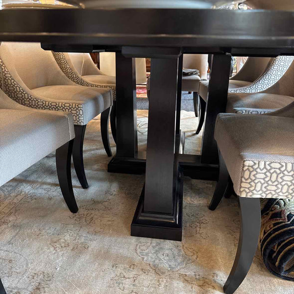 Custom Dining Table and 8 Chairs