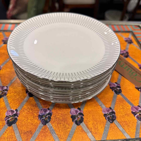 Eight Bavarian Appetizer Plates