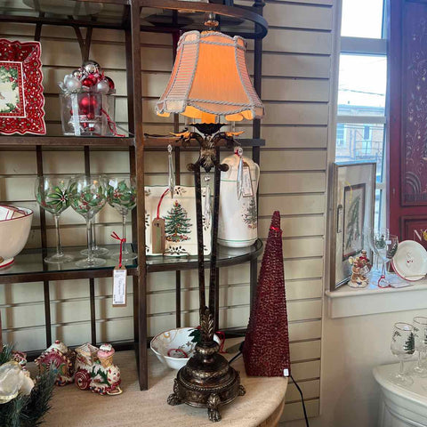 Pair of Candlestick Prism Lamp