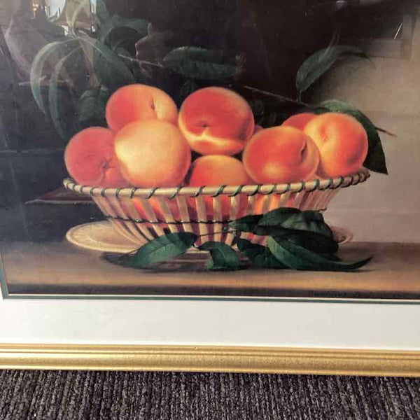 Print - "Peaches in Fruit Bowl"