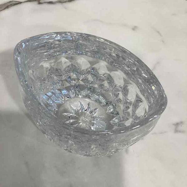 Pocket Shape Crystal Vase