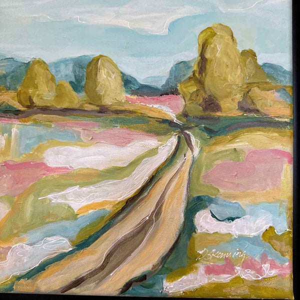 Original Acrylic w/ Cold Wax Painting