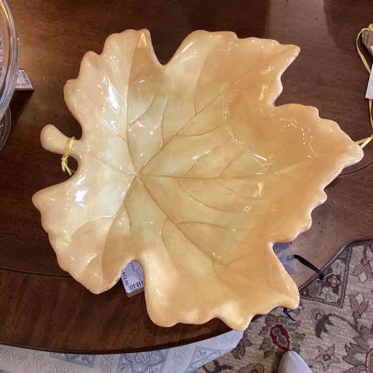 Yellow Leaf Bowl