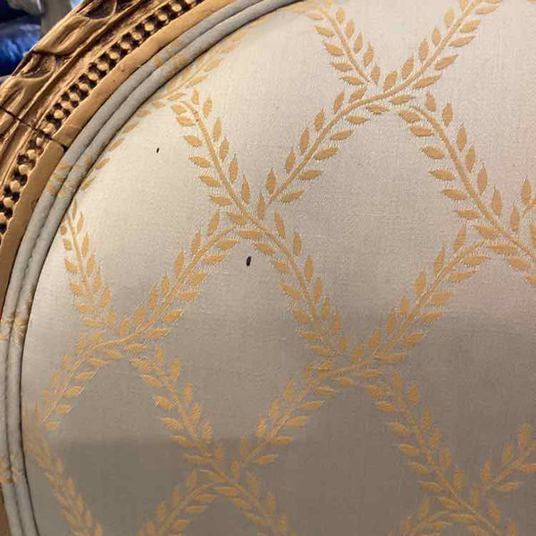 French Provincial Oval Back Chair