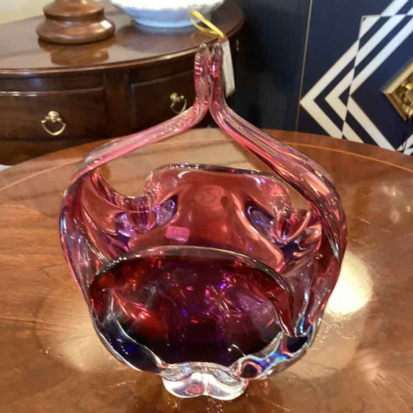 Murano Glass Basket
