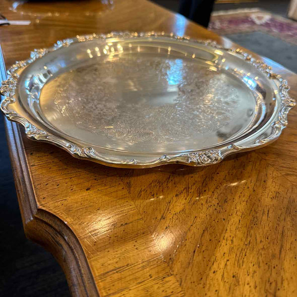 "As Is" Silverplate Tray