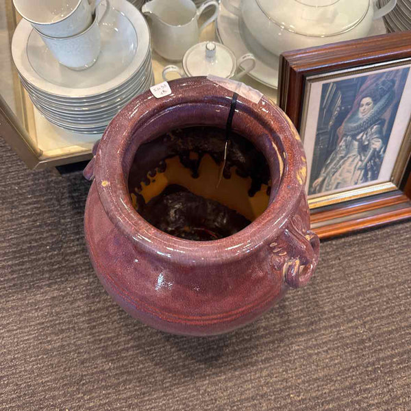 Purple Clay Pottery Vase