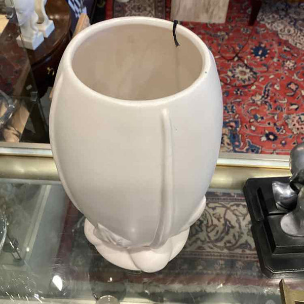 Large White Vase
