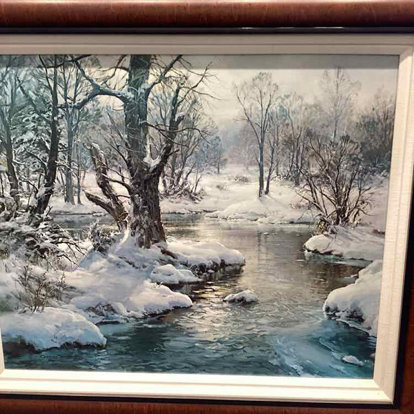 Ltd. Ed. Print - C. Vickery - "Hush of Winter" - Mastertouch Canvas