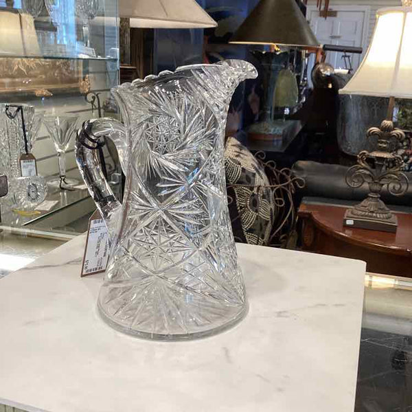 Cut Crystal Pitcher