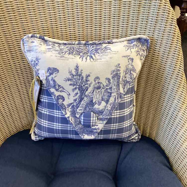 Blue/White ToilePillow