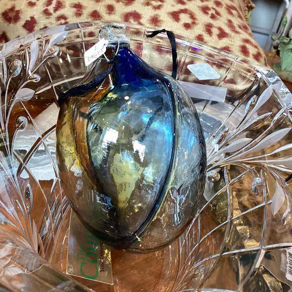 Egg Shape Art Glass Orb