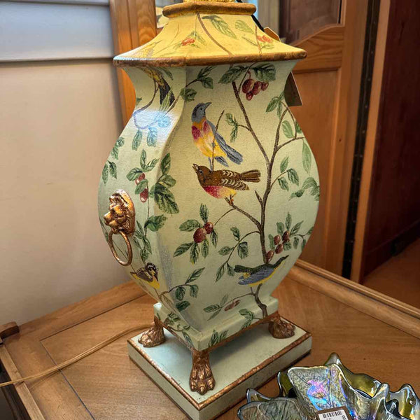 Floral And Bird Lamp