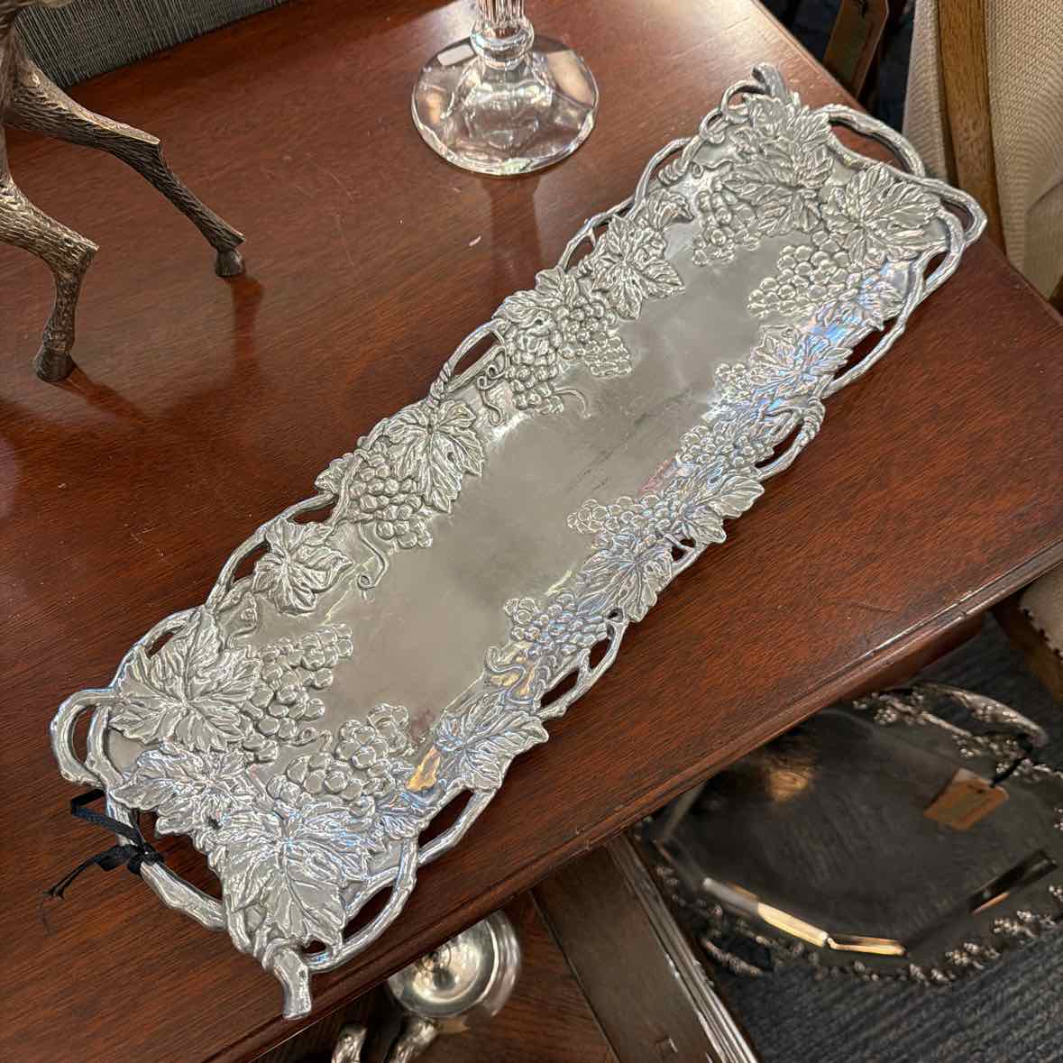 Arthur Court Aluminum Tray