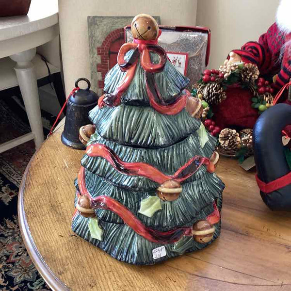 Christmas Tree Cookie Jar