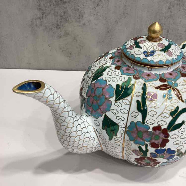 Enamel Cloisonne Tea Pot