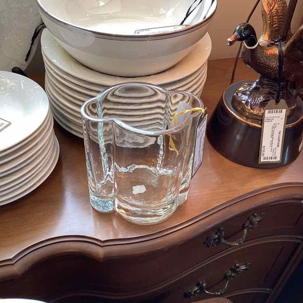 Glass Vintage Crystal  Cloud Vase