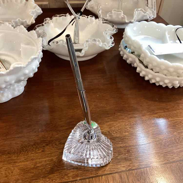 Waterford Heart Pen Holder