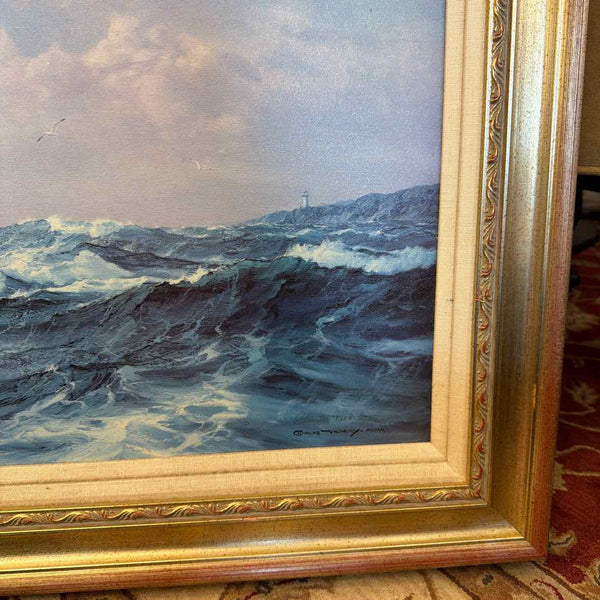 Vickery Seascape w/Ship (Signed)