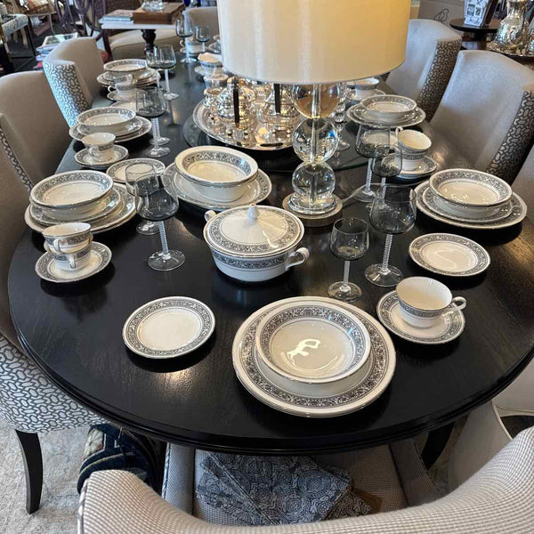 Custom Dining Table and 8 Chairs