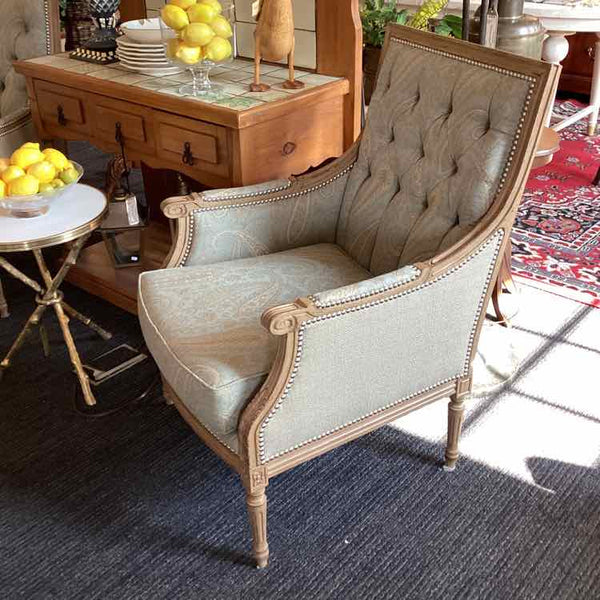Cambridge Collection NC Green Leaf Chair