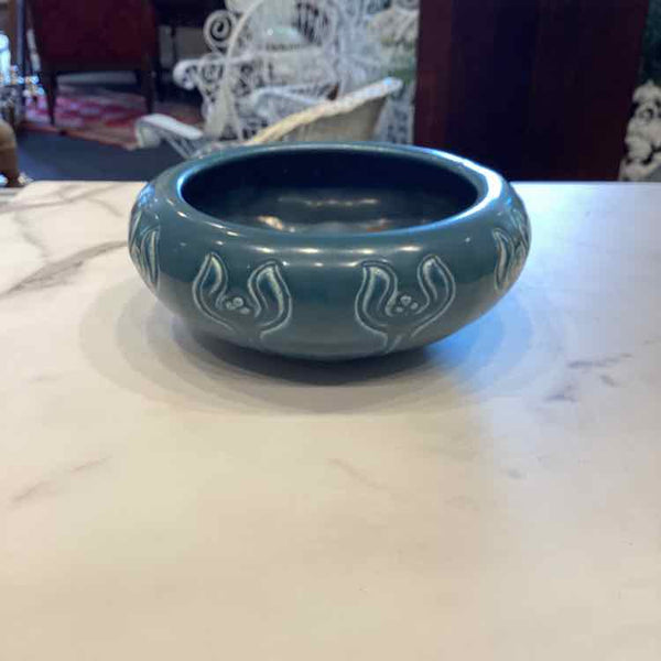 Rookwood Low Blue Bowl