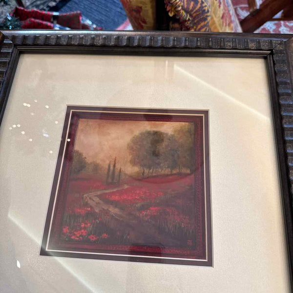 Poppy Field Framed Print