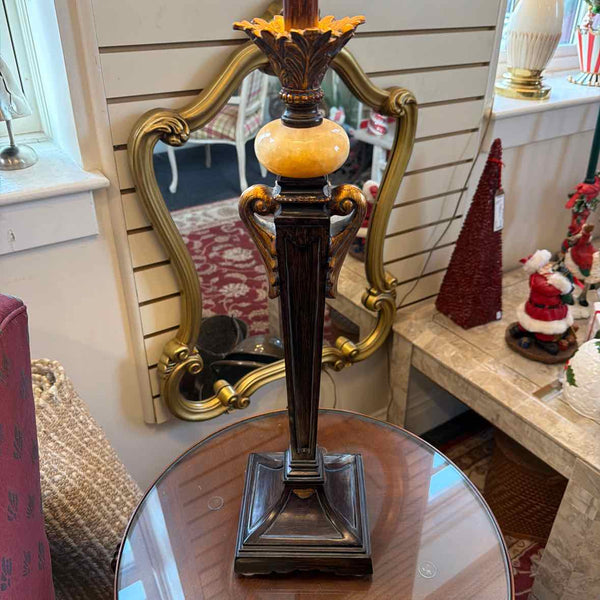 Pr. Resin Buffet Lamps