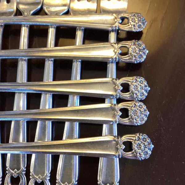 10 Cocktail Forks "Eternally Yours" Intro 1941