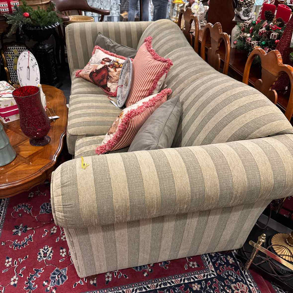 3 Seat Striped Sofa