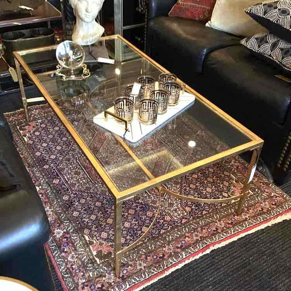 Joss & Main Gold Coffee Table